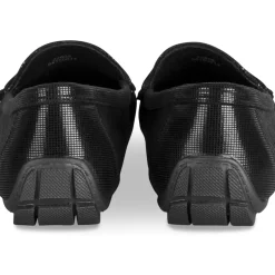 Mocassins NOIR Femme Motif Uni A Enfiler