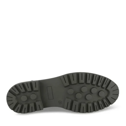 Mocassins NOIR Femme Motif Chaîne A Enfiler