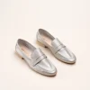 Mocassins OR Femme CUIR Motif Uni A Enfiler