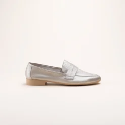 Mocassins OR Femme CUIR Motif Uni A Enfiler