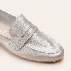 Mocassins OR Femme CUIR Motif Uni A Enfiler