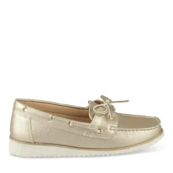 Mocassins OR Femme Motif Uni A Enfiler