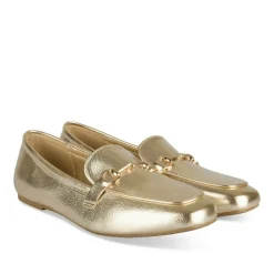 Mocassins OR Femme Motif Uni A Enfiler