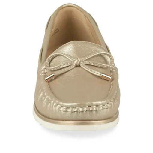 Mocassins OR Femme Motif Animal A Enfiler