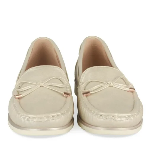 Mocassins OR Femme Motif Uni A Enfiler