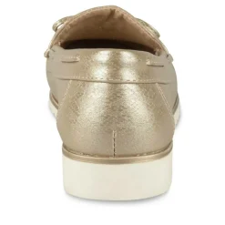 Mocassins OR Femme Motif Animal A Enfiler