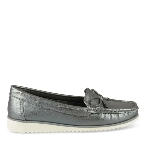 Mocassins PEWTER Femme Motif Animal A Enfiler