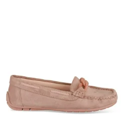 Mocassins ROSE Femme Motif Chaîne A Enfiler