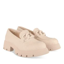 Mocassins ROSE Femme Motif Chaîne A Enfiler