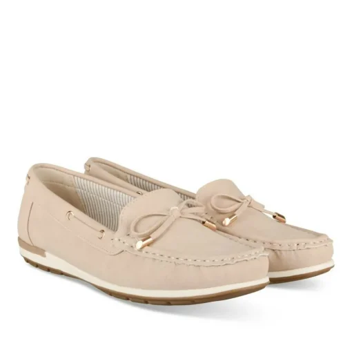 Mocassins ROSE Femme Motif Uni A Enfiler