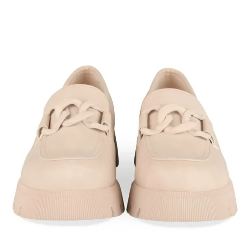 Mocassins ROSE Femme Motif Chaîne A Enfiler