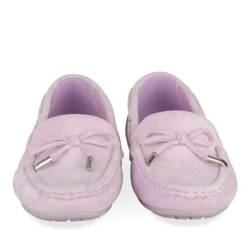 Mocassins ROSE Femme Motif Uni A Enfiler