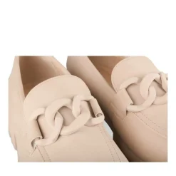 Mocassins ROSE Femme Motif Chaîne A Enfiler