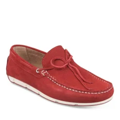 Mocassins ROUGE Homme CUIR