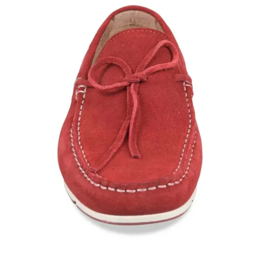 Mocassins ROUGE Homme CUIR