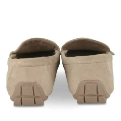 Mocassins TAUPE Femme Motif Chaîne A Enfiler