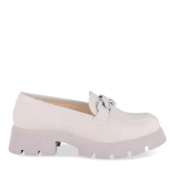 Mocassins VIOLET Femme Motif Uni A Enfiler