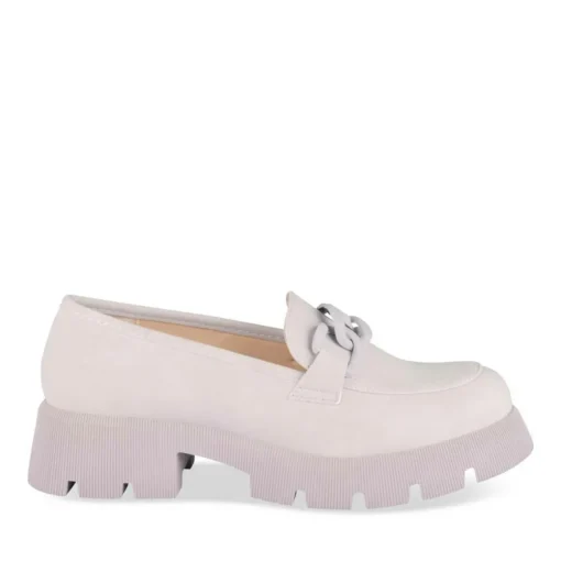 Mocassins VIOLET Femme Motif Uni A Enfiler