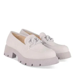 Mocassins VIOLET Femme Motif Uni A Enfiler