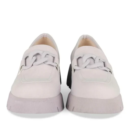 Mocassins VIOLET Femme Motif Uni A Enfiler
