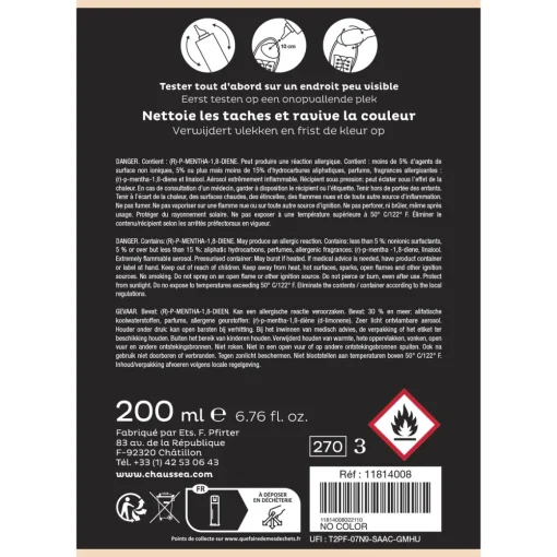Mousse Nettoyante Incolore CHAUSSEA