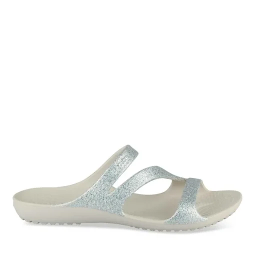 Mules ARGENT CROCS Kadee II Glitter