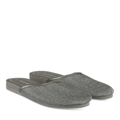 Mules ARGENT Femme Motif Uni A Enfiler