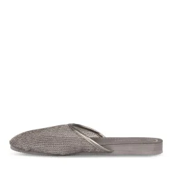 Mules ARGENT Femme Motif Uni