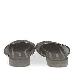 Mules ARGENT Femme Motif Uni A Enfiler