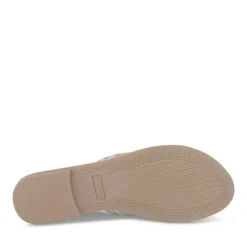 Mules ARGENT Femme Motif Paillettes A Enfiler