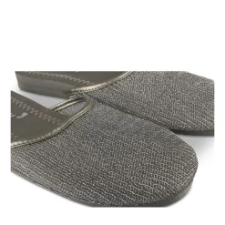 Mules ARGENT Femme Motif Uni A Enfiler