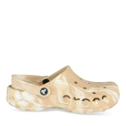 Mules BEIGE CROCS Baya Marbled Clog