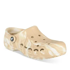Mules BEIGE CROCS Baya Marbled Clog
