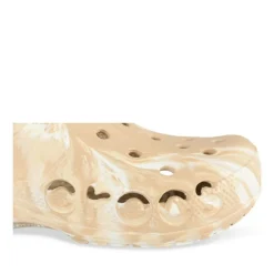 Mules BEIGE CROCS Baya Marbled Clog