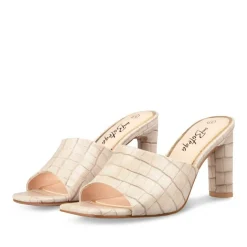 Mules BEIGE Femme A Enfiler