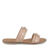 Mules BEIGE Femme Motif Perle A Enfiler