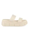 Mules BEIGE Femme Motif Uni A Enfiler