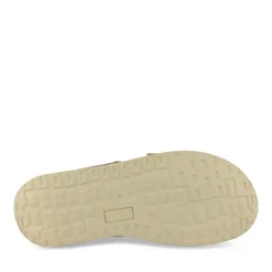 Mules COGNAC Homme CUIR Motif Uni A Enfiler
