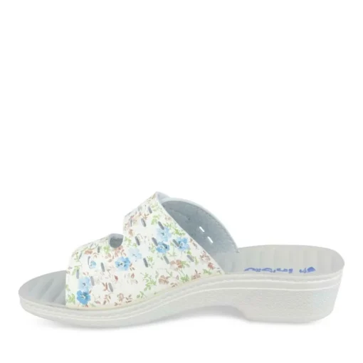 Mules Confort BLANC Femme