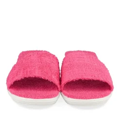 Mules Confort FUSCHIA Femme Motif Uni A Enfiler