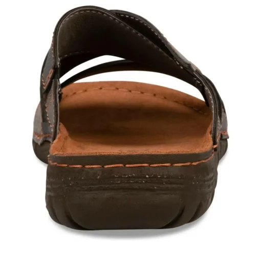 Mules Confort GRIS Homme Motif Uni