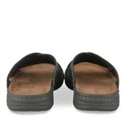 Mules Confort GRIS Homme Motif Uni A Enfiler