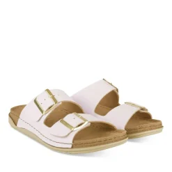 Mules Confort LILAS Femme Motif Uni A Enfiler