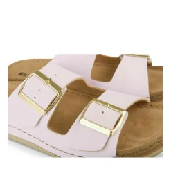 Mules Confort LILAS Femme Motif Uni A Enfiler