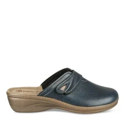 Mules Confort MARINE Femme Motif Uni A Enfiler