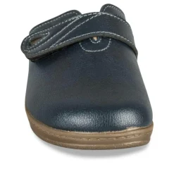 Mules Confort MARINE Femme Motif Uni A Enfiler
