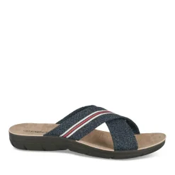 Mules Confort MARINE Homme Motif Uni A Enfiler