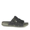 Mules Confort MARINE Homme Motif Uni A Enfiler