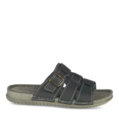 Mules Confort MARINE Homme Motif Uni A Enfiler