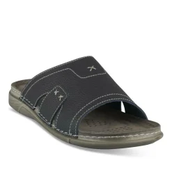 Mules Confort MARINE Homme Motif Uni A Enfiler